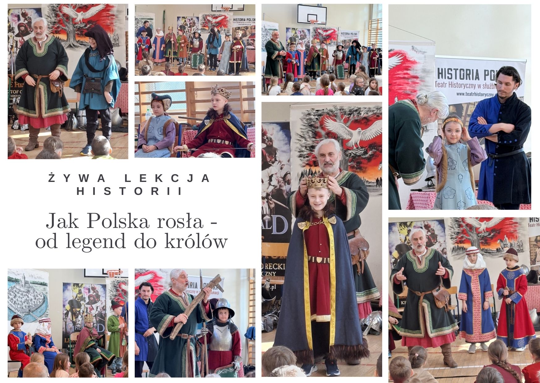 uczniowie klas 2 i 3 na warsztatach historycznych w SP9