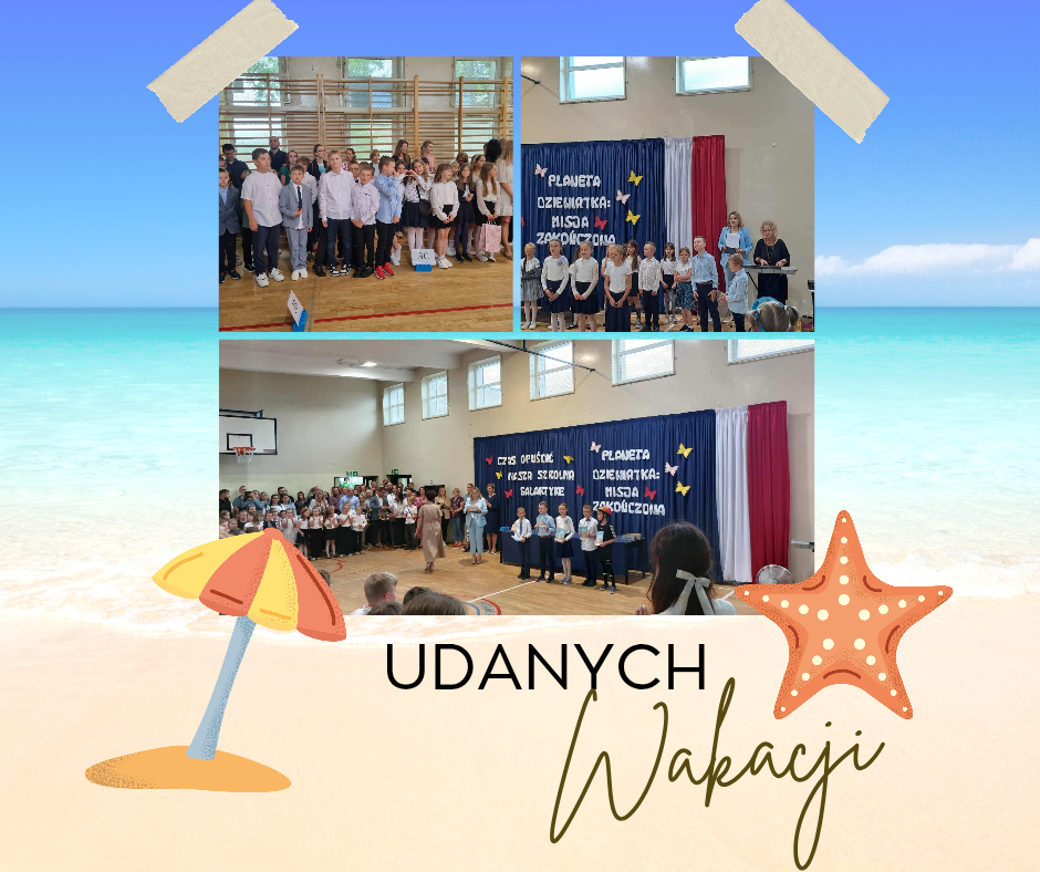 uroczysty apel na sali gimnastycznej