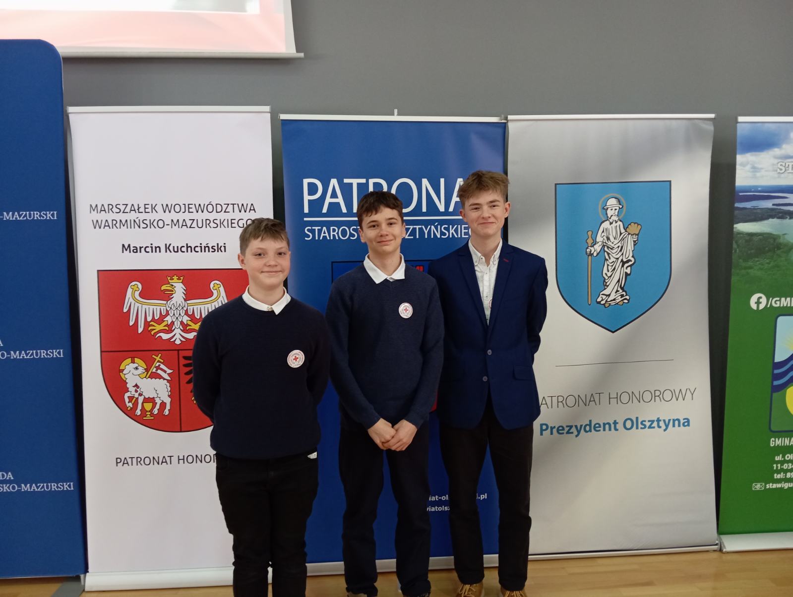 uczniwie sp9 na Gali w Urzędzie Wojewódzkim