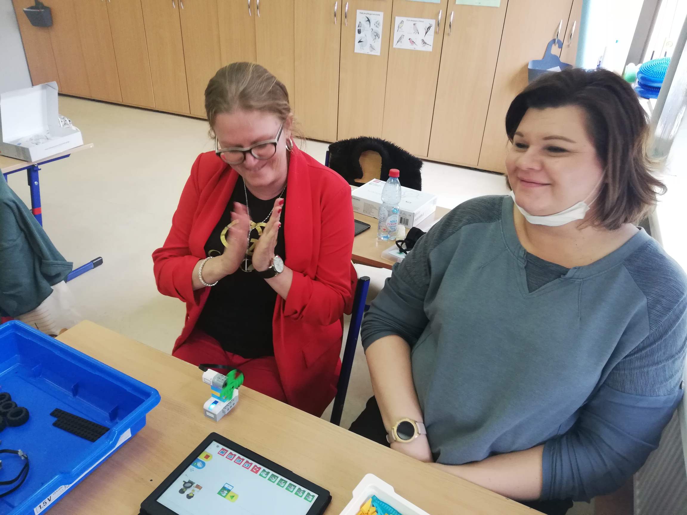 nauczyciele na szkoleniu