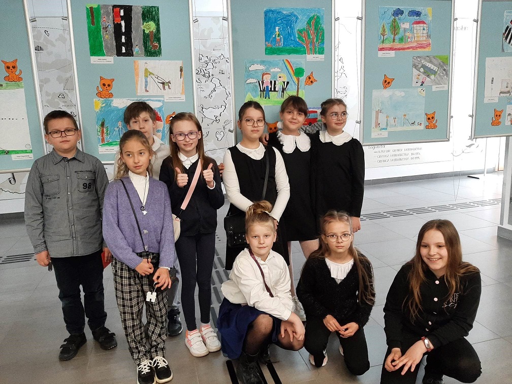 laureaci konkursu plastycznego "oczko"