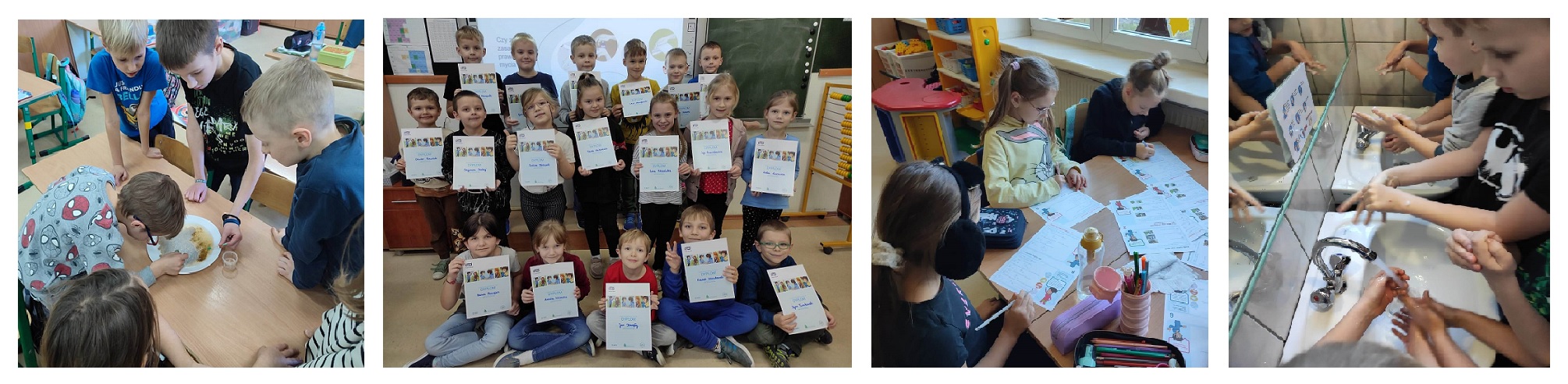 uczniowie w czasie zajęć