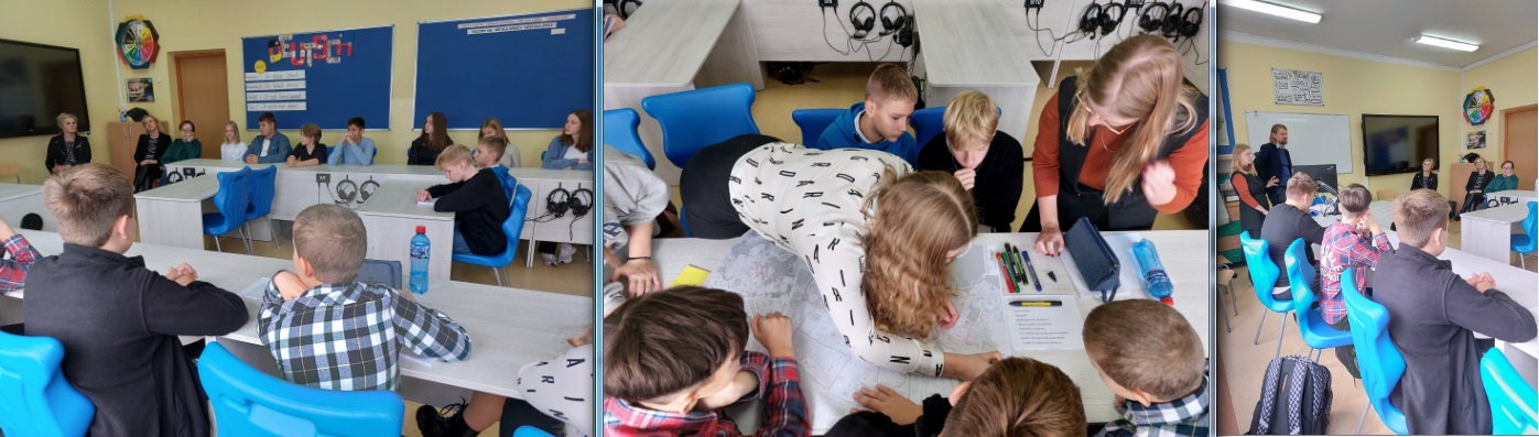 uczniowie w czasie debaty